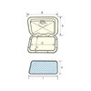 REGISTRO SENTINA 375MMX270MM