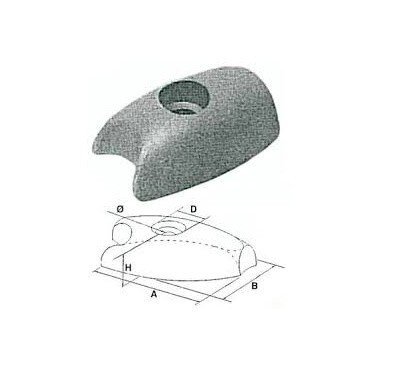 ANODO VOLVO HELICE PROA