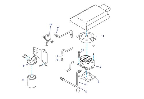 BLOQUE MOTOR GM 262CID V6 4.3L
