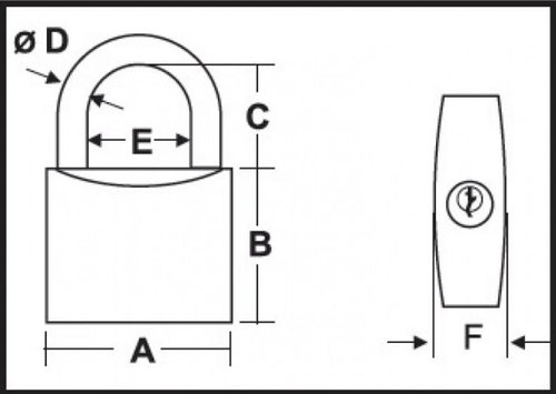 CANDADO MARINO "SEALOCK" CANDADO MARINO "SEALOCK"