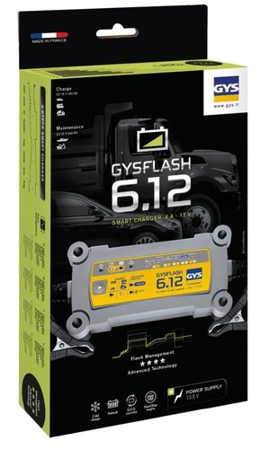 CARGADOR BATERIA GYS FLASH 6.12