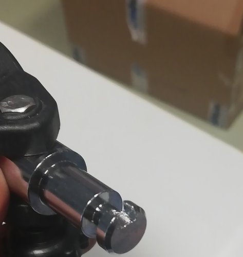 CHUMACERA CON PIN DE INOX 35mm