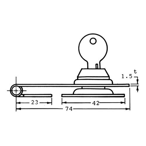 CIERRE DE SEGURIDAD CON LLAVE