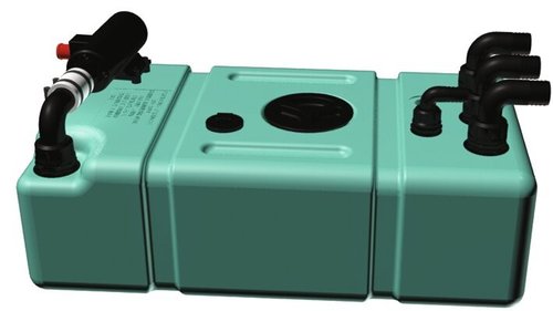 DEPOSITO AGUAS NEGRAS CON TRITURADOR 60L