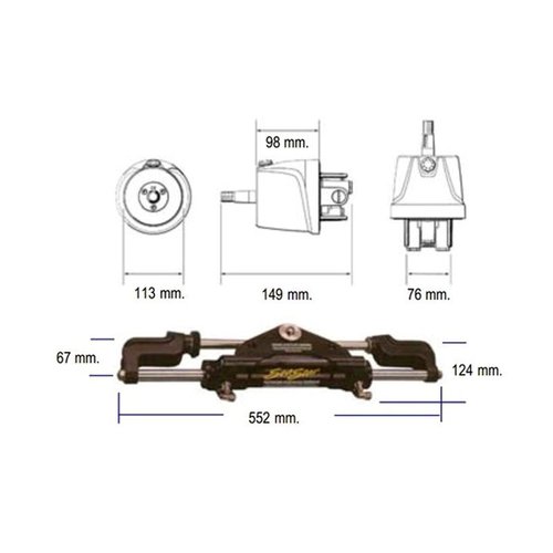 DIRECCION HIDRAULICA FUERABORDA 300 HP