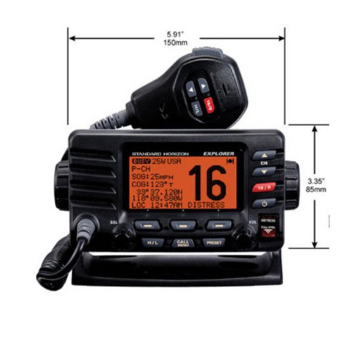 EMISORA VHF STANDARD GX1700E GPS