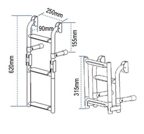 ESCALERA BAÑO PLEGABLES ESCALERA BAÑO PLEGABLES