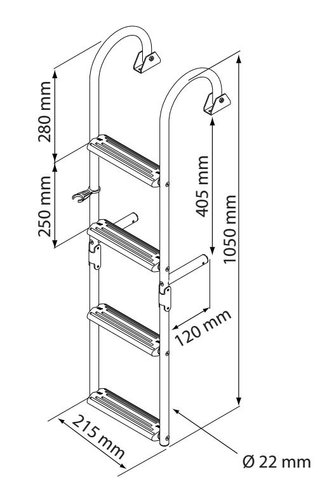ESCLERA BAÑO PLEGABLE