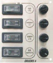 PANEL 4 INTERRUPTORES SP4