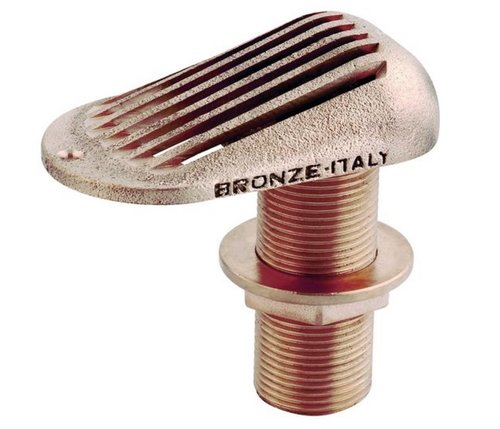 PASACASCOS CON REJILLA BRONCE