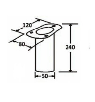 PORTACAÑAS REGALA INOX.