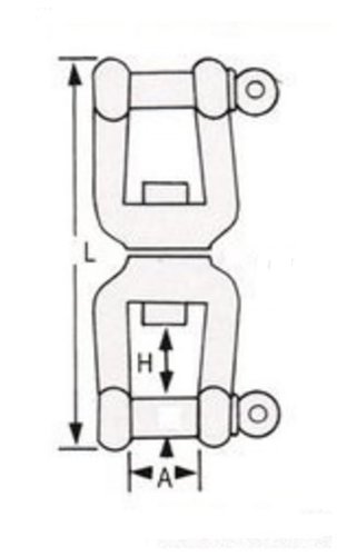 SACAVUELTAS GRILLETE-GRILLETE