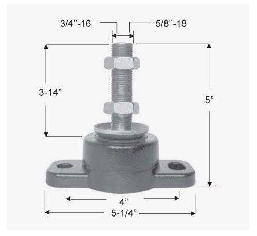 SOPORTE MOTOR INTRABORDA SOPORTE MOTOR INTRABORDA