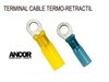 TERMINAL CABLE CON OJAL TERMO-RETRACTIL