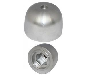 TUERCA DEL PROPULSOR SIDEPOWER-SLEIPNER ALUMINIO TUERCA DEL PROPULSOR SIDEPOWER-SLEIPNER ALUMINIO