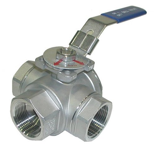 VALVULA 3 VIAS TIPO L