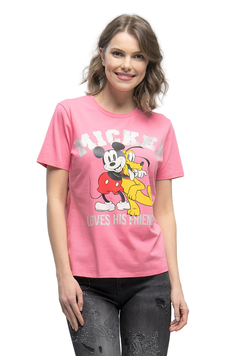 Camiseta Mickey y pluto Disney by Fracomina - Stártara Shop Tienda online  Boho Chic