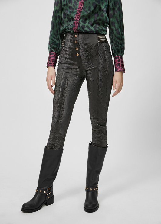 Legging serpiente negro Lola Casademunt