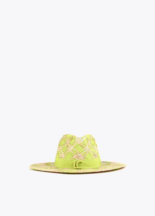 Sombrero trenzado en dos tonos LIMA Lola Casademunt