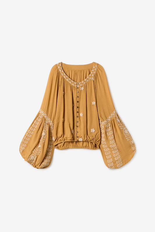 Blusa bordado Floral Catriona