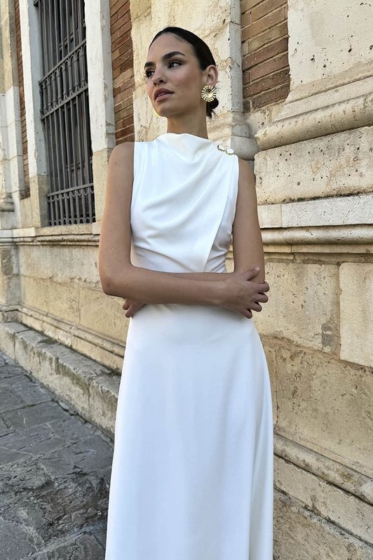 Vestido Blanco Alegria