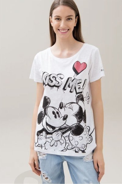 Camiseta Mickey Mouse strass by FRacomina