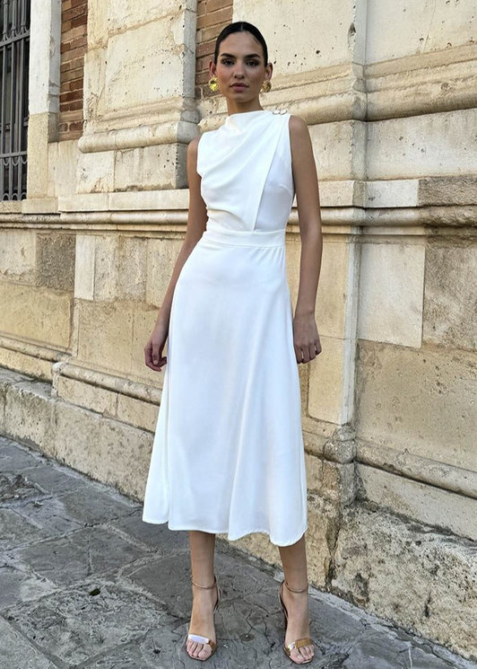 Vestido Blanco Alegria