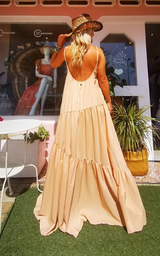 Vestido Largo Melocoton