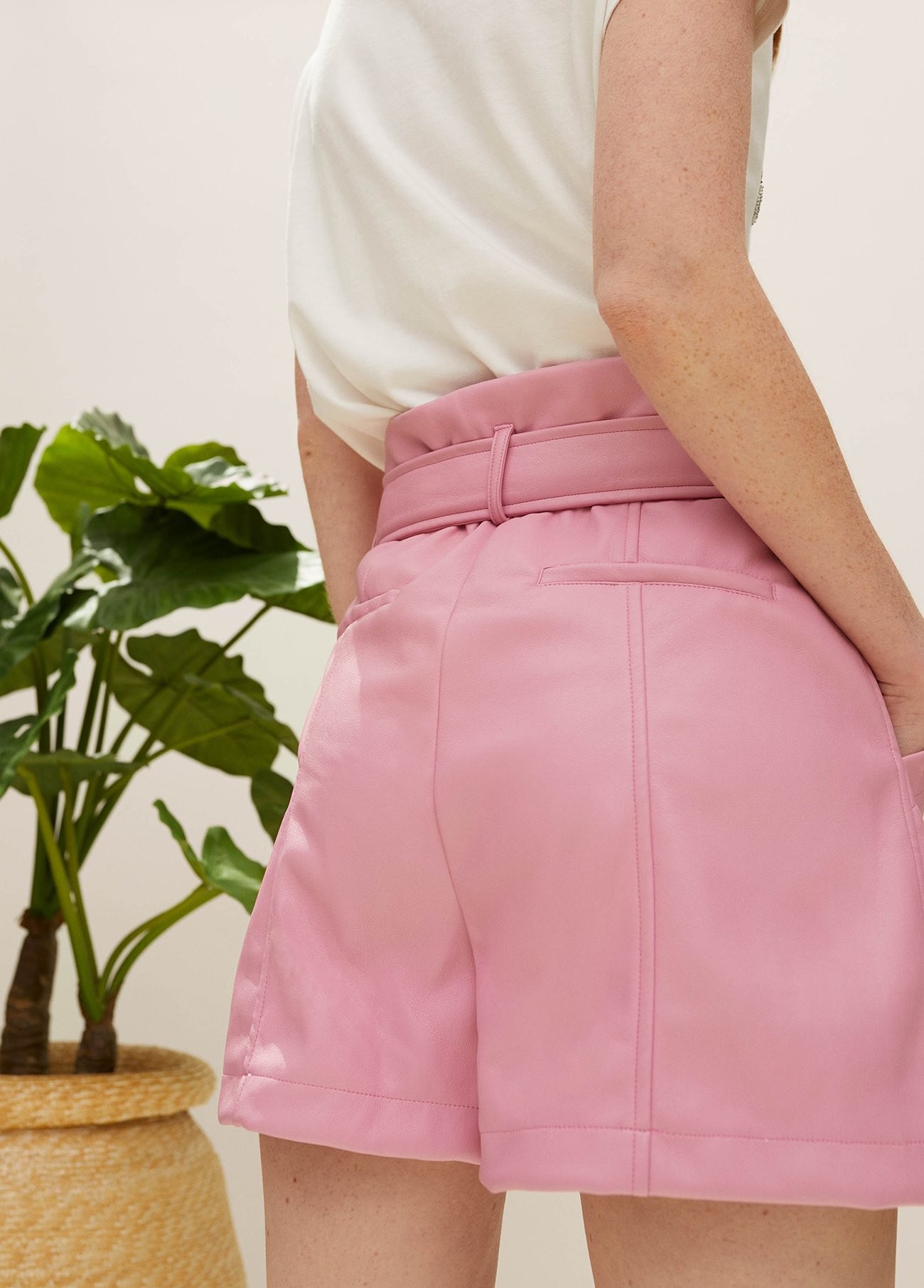 Pantalón corto Rosa Lola Casademunt - Stártara Tienda online Boho Chic