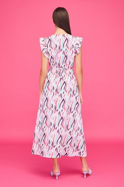 Pink Zebra Dress