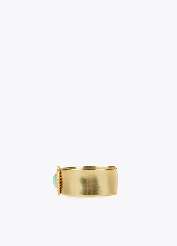 Pulsera esclava piedra turquesa Lola Casademunt