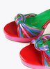 Sandalia de tiras multicolor Lola Casademunt
