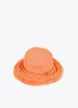Sombrero acolchado naranja Lola Casademunt