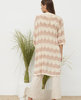 Kimono calado bicolor Shanti