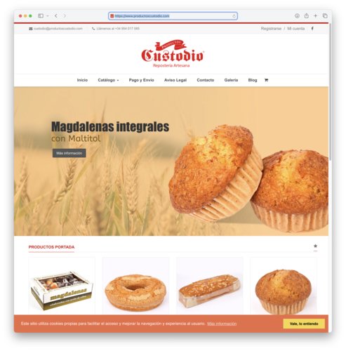 Vista previa de Productos Custodio