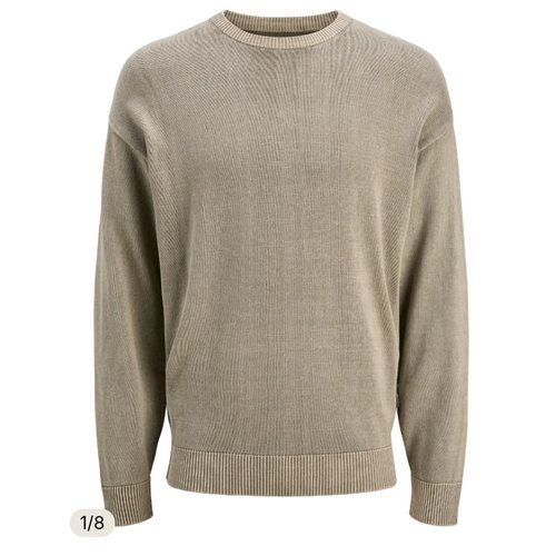 Jersey cuello redondo