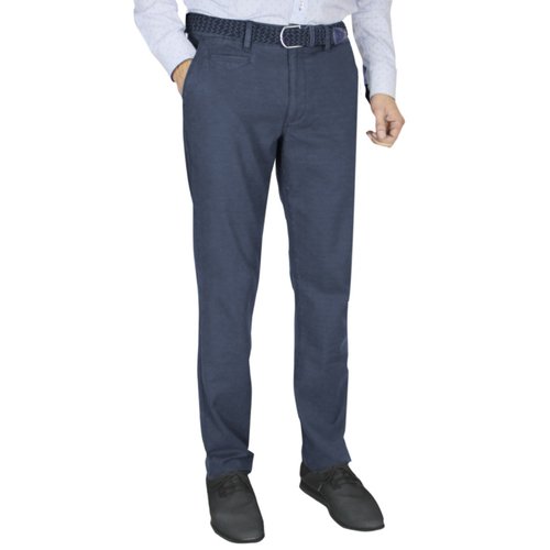 Pantalón algodón con cinturón