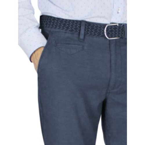 Pantalón algodón con cinturón