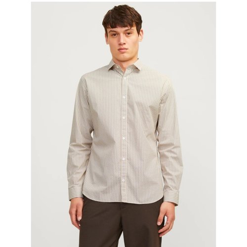 Camisa m/larga sport fantasía