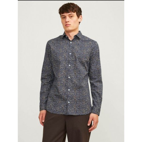 Camisa m/larga sport fantasía