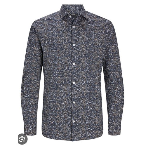 Camisa m/larga sport fantasía