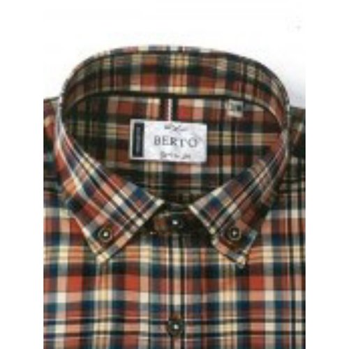 Camisa m/larga sport cuadros