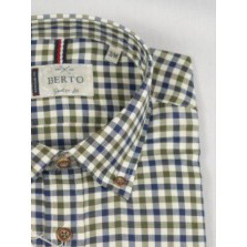 Camisa m/larga sport cuadros