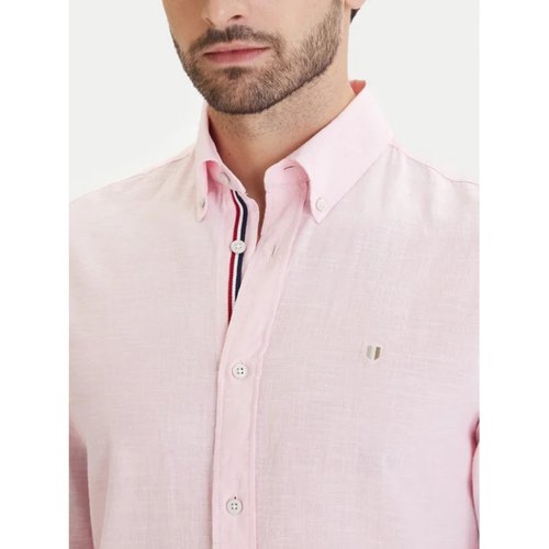 Camisa m/larga lino