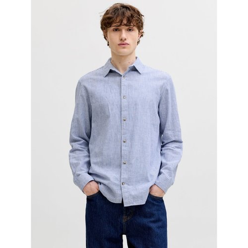 Camisa m/larga lino