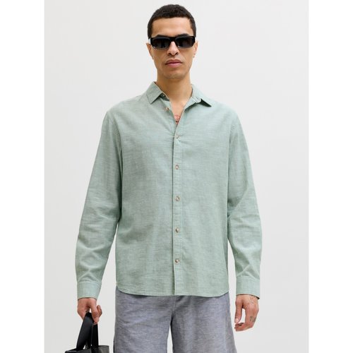 Camisa m/larga lino