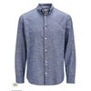 Camisa m/larga azul.