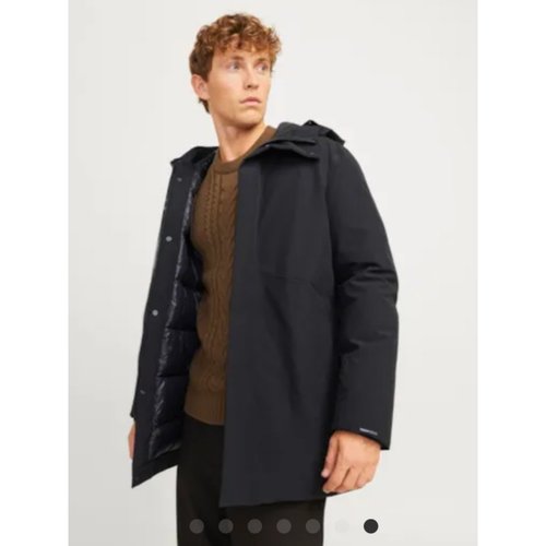 Parka larga hombre