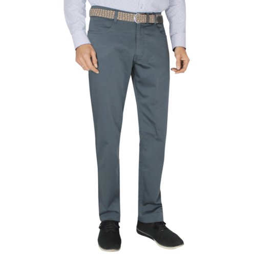Pantalón algodón con cinturón