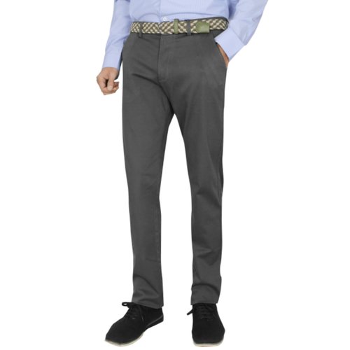 Pantalón algodón con cinturón